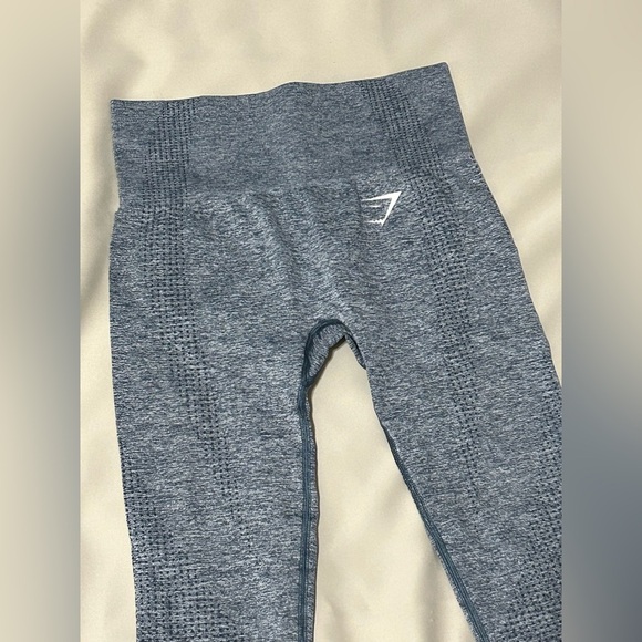 Gymshark Vital Seamless 2.0 Leggings in Blue Gray Marl - XS - Picture 3 of 7
